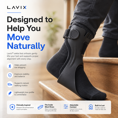 LaviX Foot Drop AFO Brace