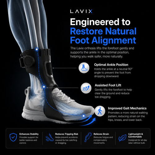 LaviX Foot Drop AFO Brace