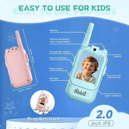 Adventure Connect Video Walkie Talkies for Kids