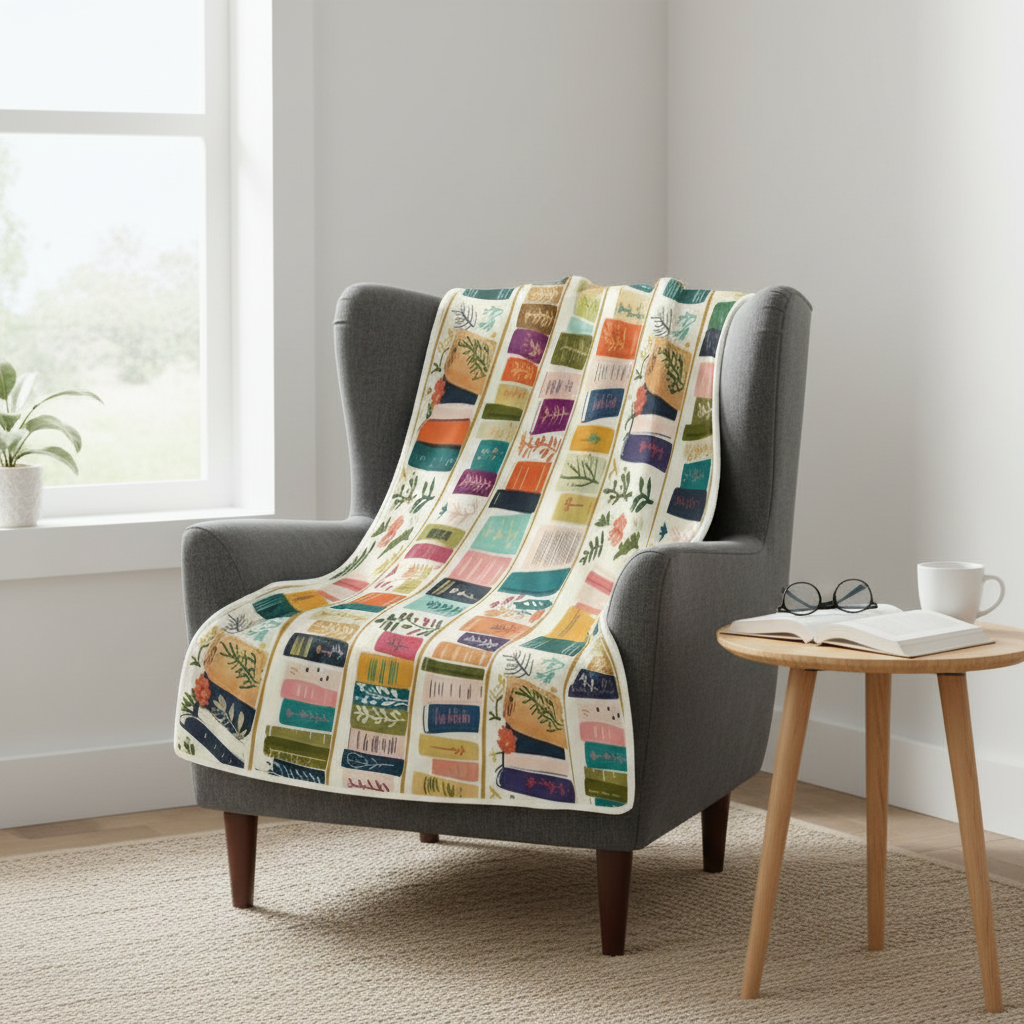 Reading chair with coffee