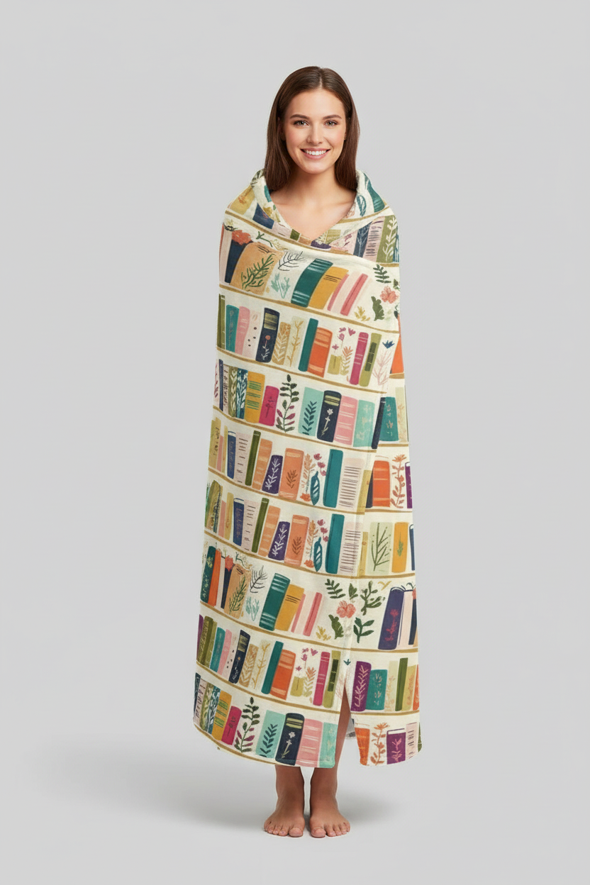 Size comparison - person draped