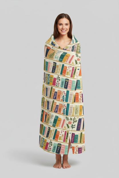 Size comparison - person draped