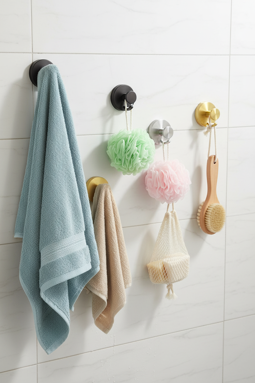 UGC bathroom organization